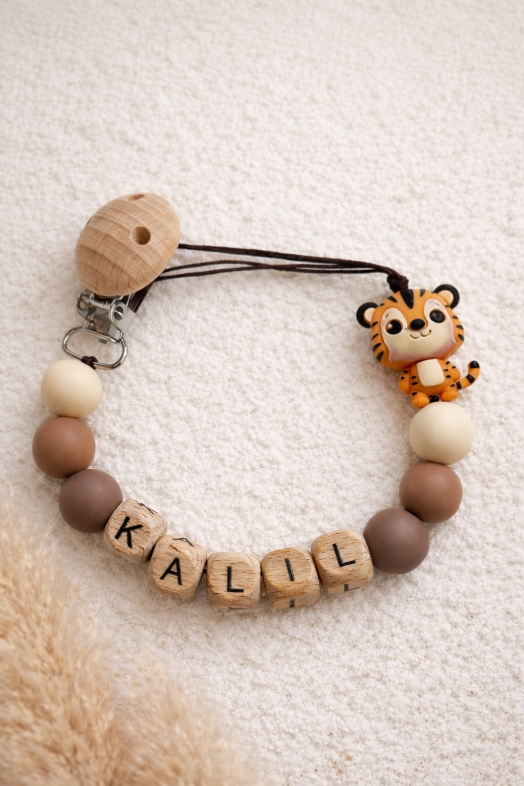 Attache tétine PETIT TIGRE